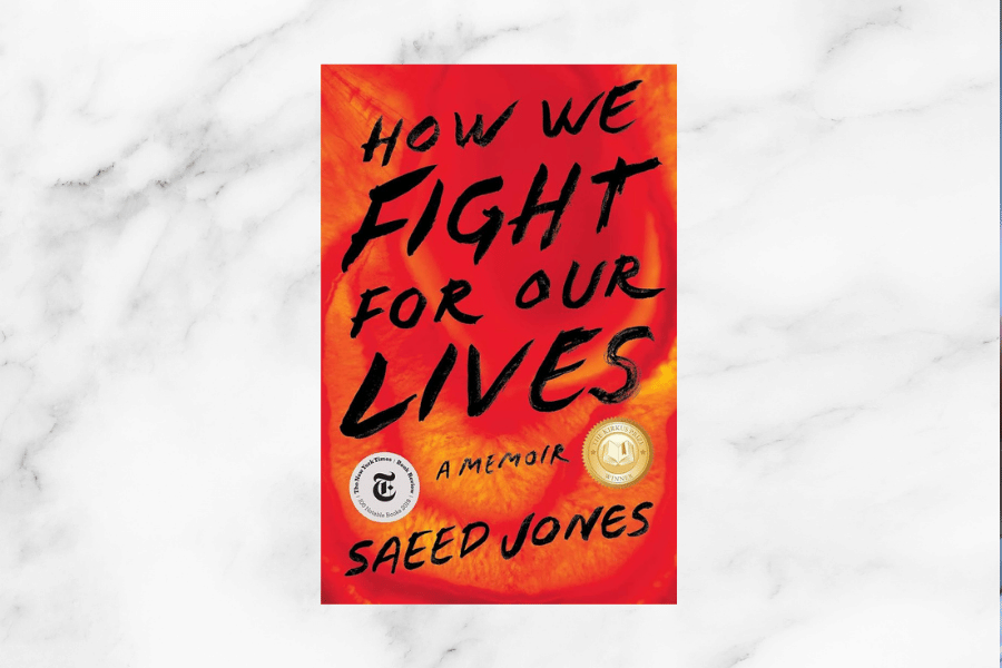 Book cover of "How We Fight for Our Lives" by Saeed Jones, points to LGBTQIA+ Nonfiction list.